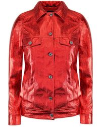 Armani - Exchange Trucker Jacket - Lyst