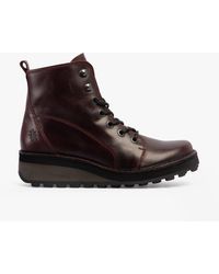 Fly London - Hazi147Fly Boots Wine - Lyst