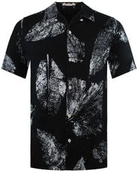 Ted Baker - Rialto Leaf Print Linen Shirt - Lyst