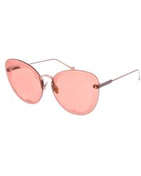 Ferragamo - Sf178S Cat-Eye Metal Sunglasses - Lyst