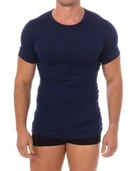 Bikkembergs - Fashion Bamboo Short Sleeve T-Shirt Bkk1Uts03Si - Lyst