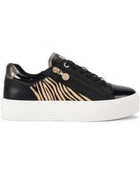Carvela Kurt Geiger - Statement Zip Sneakers - Lyst