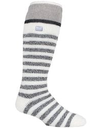 Heat Holders - Long Knee High Striped Ski Socks - Lyst
