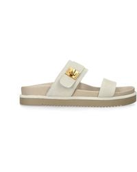 Steve Madden - Suede Take Two Sandals - Lyst