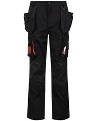 Regatta - Bob Tool Pocket Solid Patterned Cargo Trousers - Lyst