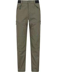 Mountain Warehouse - 'Jungle' Trekking Trousers Sun Protection Water Resistant Pants Cotton - Lyst