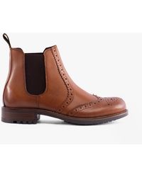 Bandwagon - Band Wagon Elgin Chelsea Boots Tan - Lyst