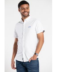 Tokyo Laundry - Cotton Oxford Short-Sleeve Shirt - Lyst