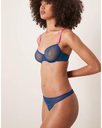 Dora Larsen - Delilah Tulle Thong - Lyst