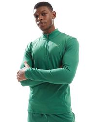 PUMA - Evolve Training Slim 1/4 Zip Sweatshirt - Lyst