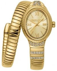 Roberto Cavalli - Rc5L151M0035 Ladies Crest Watch - Lyst