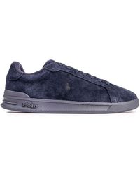 Ralph Lauren - Polo Heritage Suede Trainers - Lyst