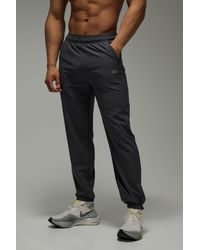 BoohooMAN - Active Perforated Regular Fit Cuffed Jogger - Lyst
