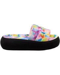 Rocket Dog - Ladies Splash Loyal Tie Dye Sliders /Multicoloured) - Lyst