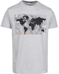 Trespass - Chera Geographic Print Crew Neck Short Sleeve T-Shirt - Lyst