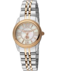 Roberto Cavalli - Rc5L035M0105 Quartz Mop Stainless Steel 5 Atm 28 Mm Watch - Lyst
