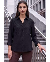 Roman - Lace Applique Shirt - Lyst
