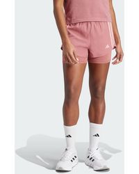 adidas Originals - Own The Run 3-Stripes 2-In-1 Shorts - Lyst