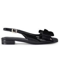 KG by Kurt Geiger - Aura Bow Flat Sandals - Lyst