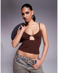 ASOS - Bust Cup Cami Top - Lyst