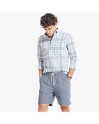 Nautica - Textured Cotton Boardwalk Shorts - Lyst