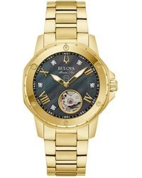 Bulova - Marine Star Watch 97P171 Material_Stainless_Steel - Lyst