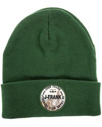 John Frank - Hat With Label Sewn On The Front Jfbn18W01 - Lyst