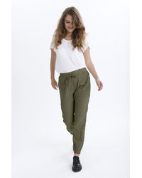 Kaffe - Pants Suiting Relaxed Fit Grape Leaf - Lyst