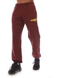 Off-White c/o Virgil Abloh - Thunder Stable Slim Sweatpants - Lyst