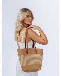 SVNX - Two Tone Beach Tote Bag - Lyst