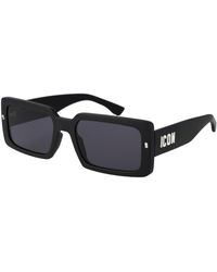 DSquared² - Zonnebril Icon 0029/S 003Ir 55 - Lyst