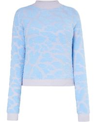myMo - Jumper Blauwe Lavendel - Lyst