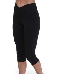 Reebok - Womenss Workout Ready Basic Capri Tights - Lyst