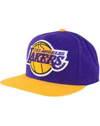 Mitchell & Ness - Nba Los Angeles Lakers Xl Logo 2 Tone/ Cap - Lyst