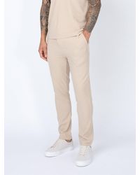 Luke 1977 - Mayon Textured Trousers - Lyst