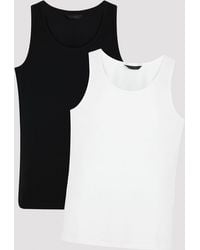 Penti - 2-Pack Cotton-Blend U-Neck Tank Tops - Lyst