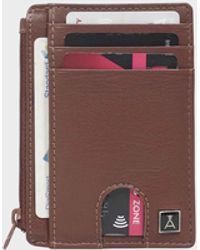 Assots London - Lynn' Real Leather Slim Credit Cardholder Case - Lyst