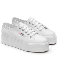 Superga - Ladies 2790 Linea Up Down Trainers - Lyst