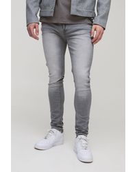 BoohooMAN - Tall Skinny Stretch Jeans - Lyst