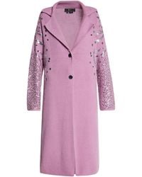 faina - Vest Mauve - Lyst