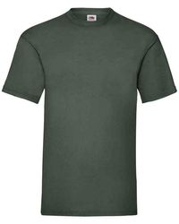 Fruit Of The Loom - Valueweight T-shirt (fles Groen) - Lyst
