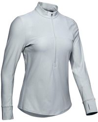 Under Armour - Qualifier 1/2 Zip Top Gym Running Active Track Top 1326512 014 - Lyst