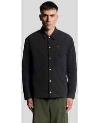 Lyle & Scott - Crinkle Overshirt - Lyst