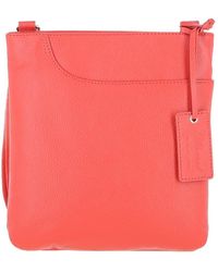 Ashwood Leather - Curve Zip Top Cross Body Bag - Lyst