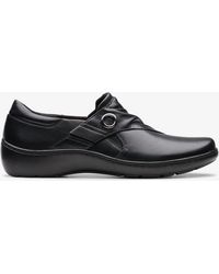 Clarks - Cora Aubrie Leather Shoes - Lyst
