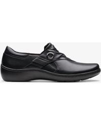 Clarks - Cora Aubrie Leather Shoes - Lyst