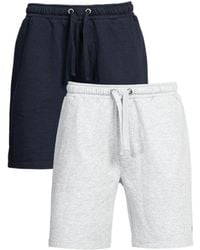 French Connection - 2 Pack Cotton Jersey Shorts - Lyst