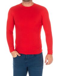 Kisses&Love - Long-Sleeved T-Shirt With Half-High Collar 1625-H - Lyst