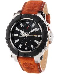 Timberland - Herrenuhr Quartz Silber Schwarz - Lyst