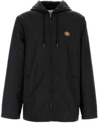 Valentino Garavani - Nylon Windbreaker - Lyst